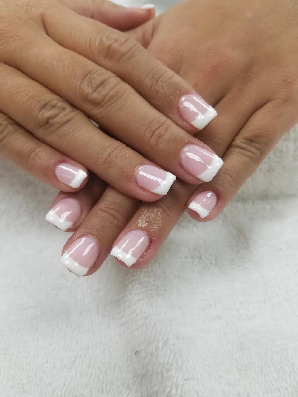 Classic French manicure
